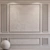 Silver Gray Decorative Plaster with Molding 3D model small image 1