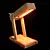Wooden Desk Lamp 3D model small image 2