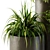 Deluxe Metal Pot Set - Outdoor Greenery 3D model small image 5