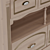 Classic Provence Chest of Drawers 3D model small image 3