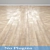 10-Piece Natural Wood Floor 3D model small image 1