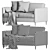 Contemporary Indivi Sofa - Modern Design, High Quality 3D model small image 5