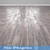 Natural Oak Wood Flooring 3D model small image 1