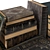 Vintage Book Stack Set 3D model small image 2