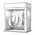 Onyx Meat Freezer | 3166x2750x1885mm 3D model small image 2