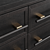 Contempo 6-Drawer Chest: Sleek and Functional 3D model small image 2