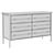 Contempo 6-Drawer Chest: Sleek and Functional 3D model small image 3