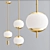 Elegant Monroe Collection Lighting 3D model small image 1