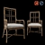 Tropical Seaview Armchair: Stylish and Comfortable 3D model small image 1