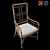 Tropical Seaview Armchair: Stylish and Comfortable 3D model small image 3