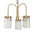 Elegant Newport 4503 Gold Chandelier 3D model small image 1