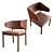 Sophisticated Comfort: Cizeta Juno Chair 3D model small image 1