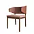 Sophisticated Comfort: Cizeta Juno Chair 3D model small image 3