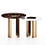 Elegant Janus Side Table: A Luxurious Mezzo Collection Essential 3D model small image 2