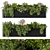 Vertical Wall Planter Box 3D model small image 1