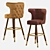  Rustic Lodge Bar Chair 3D model small image 2