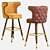  Rustic Lodge Bar Chair 3D model small image 4