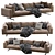 Livingdivani Floyd Hi - Contemporary Modular Sofa 3D model small image 1