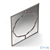 Gabby Dupont Mirror: Exquisite Reflection for Elegant Décor 3D model small image 2