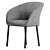 Sleek Blum Chair - 600x600x790 mm 3D model small image 1