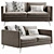 Boconcept Osaka 3 - Modern Style Sofa 3D model small image 1