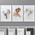 Modern Abstract Art Frames 3D model small image 1