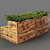 Sleek Poly Bench 3D model small image 2