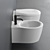 Formosa 2.0 Wall-Hung WC & Bidet 3D model small image 2