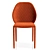 Sleek Leather DUMBO Chair 3D model small image 4