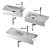 Modern Scarabeo Sink Collection 3D model small image 8