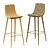 Lecco Barstool: Stylish and Compact Seating 3D model small image 5