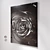 Rose Chrome Decor Panel | Elegant Wall Art 3D model small image 1