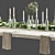 Boho Chic Table Setting 3D model small image 3