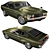 Sleek Toyota Celica Liftback: 3D-Modeled & High-Res Textures 3D model small image 7