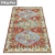 Luxury Set of 3 Carpets 3D model small image 2