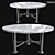 Modern Gervasoni NEXT Table 3D model small image 1