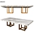 Sleek Petra Table: Modern Elegance 3D model small image 2