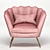 Sleek Tube Chair: Modern Comfort 3D model small image 2