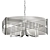 Zara Crystal Chandelier 3D model small image 1