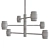 Copenhagen Chandelier: Elegant Illumination for Your Space 3D model small image 2