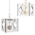 Elegant Travis Chandelier 3D model small image 1