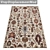 Versatile High-Quality Carpets Set 3D model small image 3