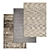 Luxury Carpet Set: High-Quality Textures & Multiple Variations 3D model small image 1