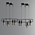 Sleek Illuminated Pendant Lights 3D model small image 4