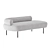 Adelaide Straight Sofa - Gray 3D model small image 4