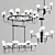 DeMarkt Bremen Chandelier: Elegance in Light 3D model small image 1