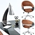 Modern Office Workplace 2015 3D model small image 2