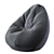 Cozy Bean Bags Set 3D model small image 2