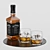 Elegant Whiskey Set: 3D Models 3D model small image 3