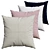 Cozy Dreams Pillows Collection 3D model small image 1